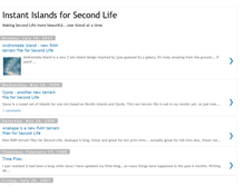 Tablet Screenshot of instantisland.blogspot.com