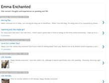 Tablet Screenshot of emmaenchanted.blogspot.com