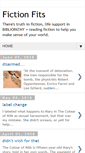 Mobile Screenshot of fictionfits.blogspot.com