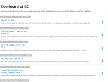 Tablet Screenshot of overheardatbc.blogspot.com