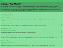 Tablet Screenshot of nesynodschooloflayministry.blogspot.com