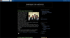 Desktop Screenshot of enriqueenmexico.blogspot.com