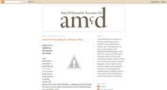 Desktop Screenshot of mcdermidagency.blogspot.com
