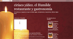 Desktop Screenshot of ciriacoyanezrestaurante.blogspot.com