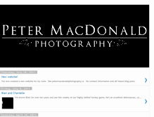 Tablet Screenshot of petermacdonaldphotography.blogspot.com