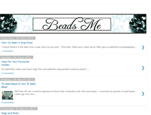 Tablet Screenshot of beadsme-mandyharvey.blogspot.com