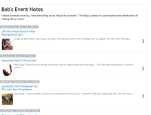 Tablet Screenshot of bobseventnotes.blogspot.com