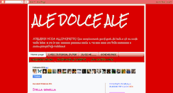 Desktop Screenshot of aledolceale.blogspot.com