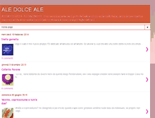 Tablet Screenshot of aledolceale.blogspot.com