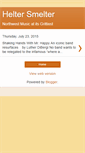 Mobile Screenshot of heltersmelter.blogspot.com