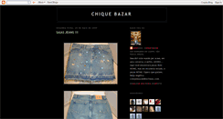 Desktop Screenshot of chiquebazar.blogspot.com