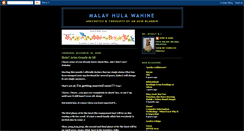 Desktop Screenshot of malayhulawahine.blogspot.com