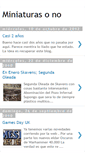 Mobile Screenshot of miniaturasono.blogspot.com