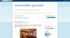 Desktop Screenshot of montevideogourmet.blogspot.com