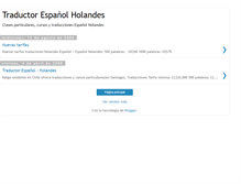 Tablet Screenshot of holandes-espanol.blogspot.com