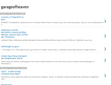 Tablet Screenshot of garageofheaven.blogspot.com