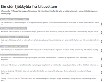 Tablet Screenshot of ein-stor-fjolskylda.blogspot.com