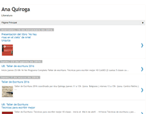 Tablet Screenshot of anaquiroga.blogspot.com