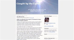Desktop Screenshot of caughtbythelight.blogspot.com