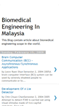 Mobile Screenshot of biomedicalengineeringinmalaysia.blogspot.com