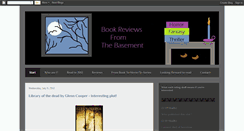 Desktop Screenshot of bookreviewsfromthebasement.blogspot.com