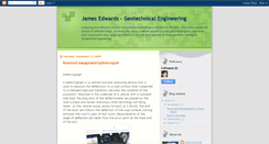 Desktop Screenshot of jamesedwardsgeotech.blogspot.com