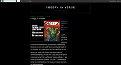 Desktop Screenshot of creepyuniverse.blogspot.com