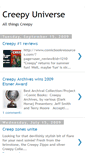 Mobile Screenshot of creepyuniverse.blogspot.com