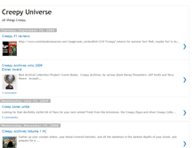 Tablet Screenshot of creepyuniverse.blogspot.com