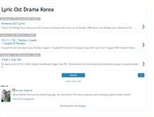 Tablet Screenshot of iratyasningrum-lyrickorea.blogspot.com