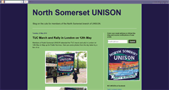 Desktop Screenshot of northsomersetunison.blogspot.com