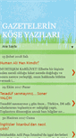 Mobile Screenshot of gazetelerinkoseleri.blogspot.com