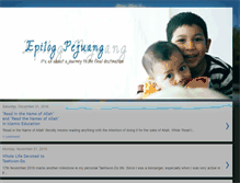 Tablet Screenshot of epilogpejuang.blogspot.com