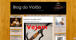 Desktop Screenshot of blogdoviolao.blogspot.com