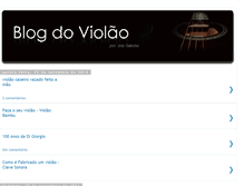 Tablet Screenshot of blogdoviolao.blogspot.com