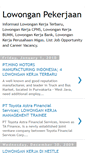 Mobile Screenshot of lowongankerja7.blogspot.com