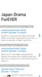 Mobile Screenshot of jdramaforever.blogspot.com