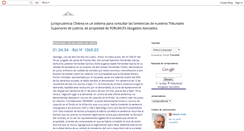 Desktop Screenshot of jurisconsultor.blogspot.com