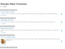 Tablet Screenshot of ehondaspokerchronicles.blogspot.com