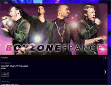 Tablet Screenshot of boyzone-france.blogspot.com