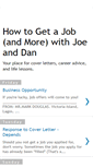 Mobile Screenshot of joeanddan.blogspot.com