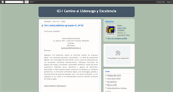 Desktop Screenshot of icii-liderazgo.blogspot.com