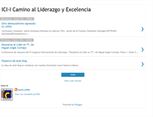 Tablet Screenshot of icii-liderazgo.blogspot.com