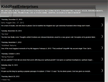 Tablet Screenshot of kiddrealenterprises.blogspot.com