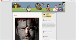 Desktop Screenshot of cineenelsofa.blogspot.com