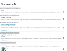 Tablet Screenshot of cineenelsofa.blogspot.com