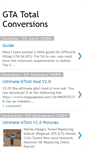 Mobile Screenshot of gtatotalconversions.blogspot.com