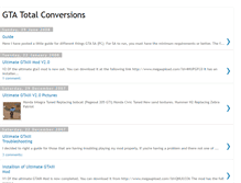 Tablet Screenshot of gtatotalconversions.blogspot.com