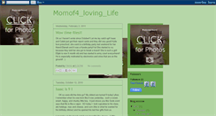 Desktop Screenshot of momof4lovinglife.blogspot.com