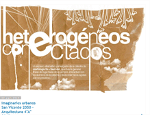 Tablet Screenshot of heterogeneosconectados.blogspot.com
